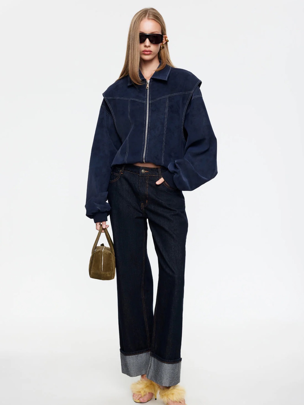 Lioness Vista Bomber | Wash Navy A00